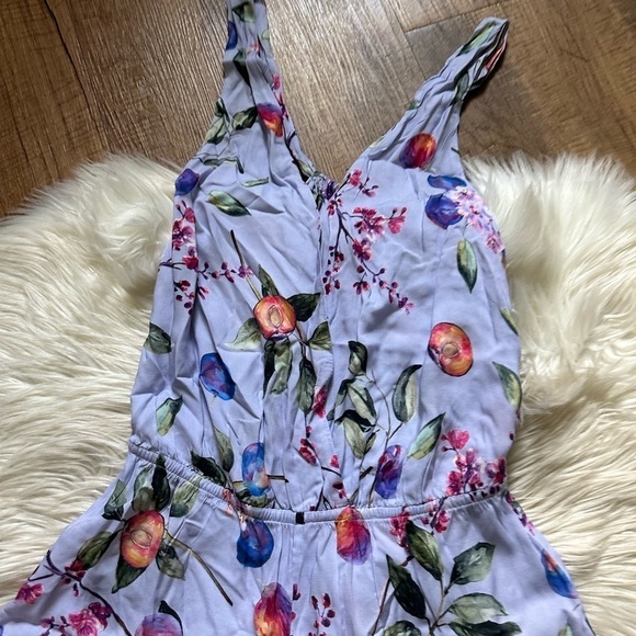 PQ SWIM Anne Marie Romper In Passion Fruit - Picture 4 of 5